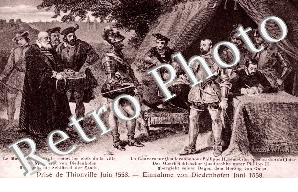 Prise de Thionville juin 1558