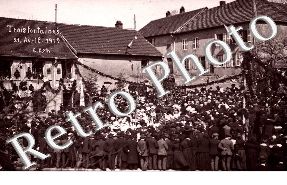 Troisfontaines  21 avril 1919 E. Roth