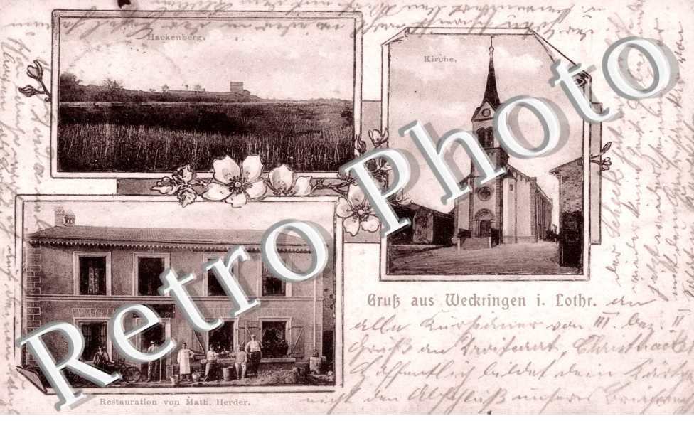 Kirche, Restauration von Math. Herder, Hackenberg