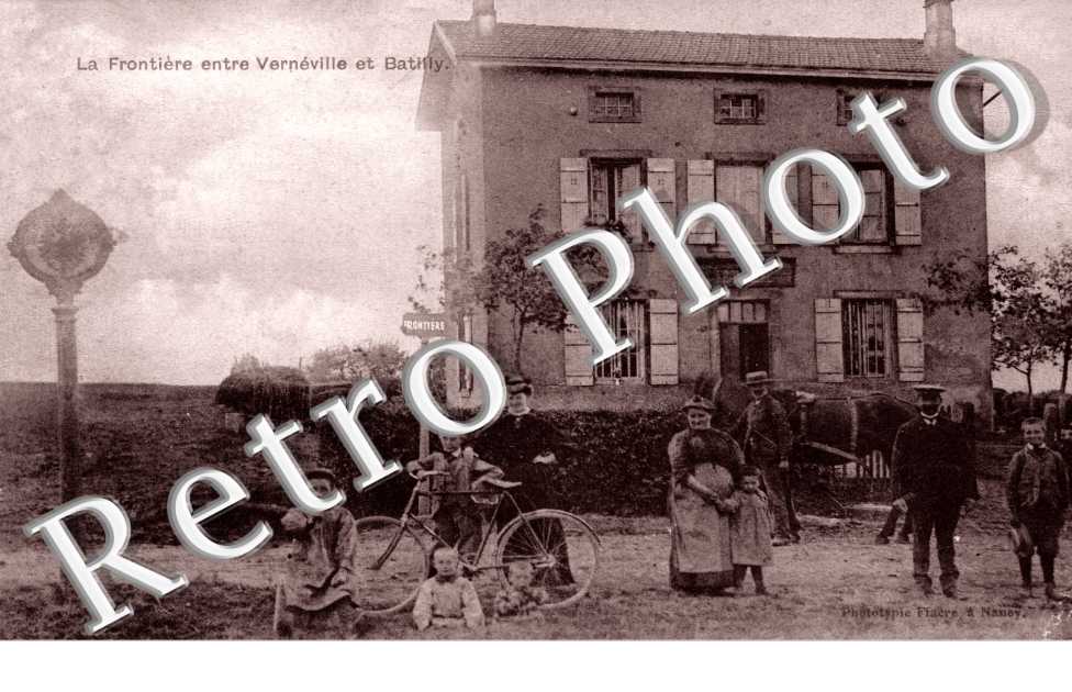 la frontiere entre Verneville et Batilly