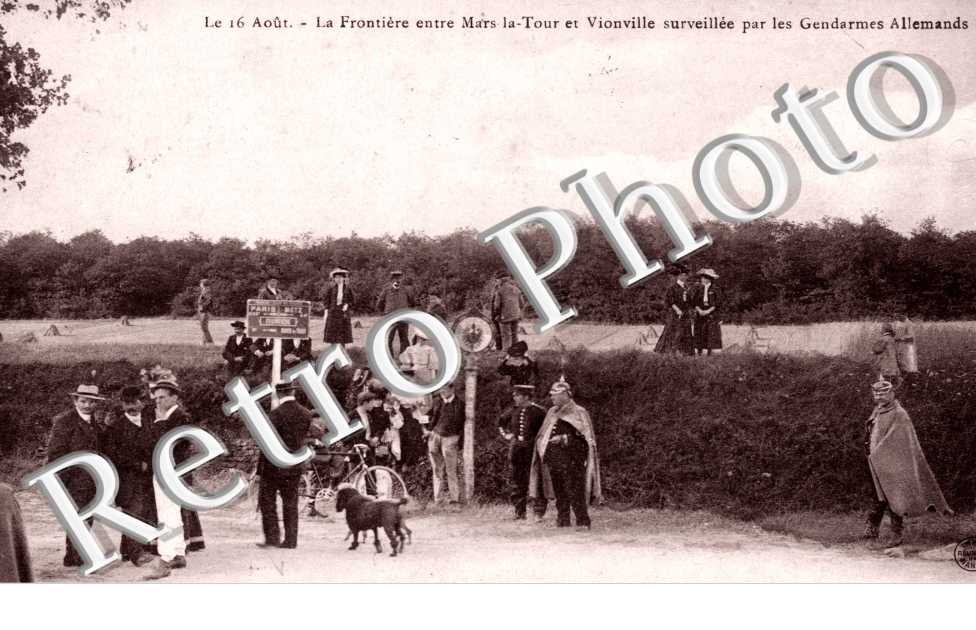 Frontiere entre Mars la Tour et Vionville