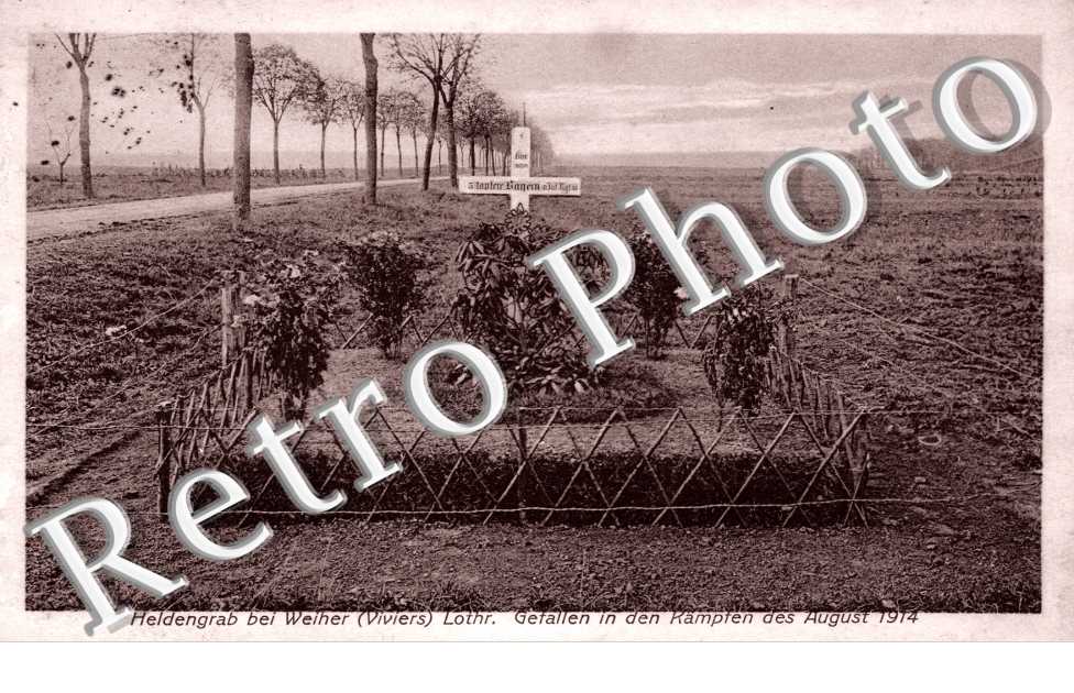Heldengrab bei Weiher   cimetiere