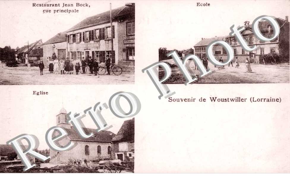 Restaurant Jean Bock, rue principale - ecole - eglise