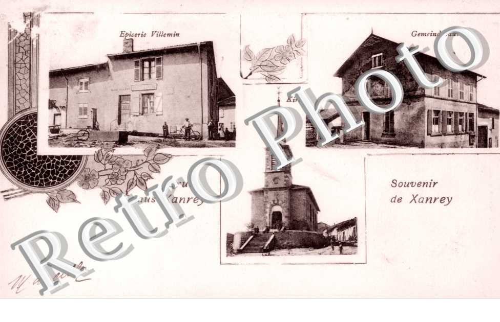 Epicerie Villemin - Kirche - Gemeindehaus 