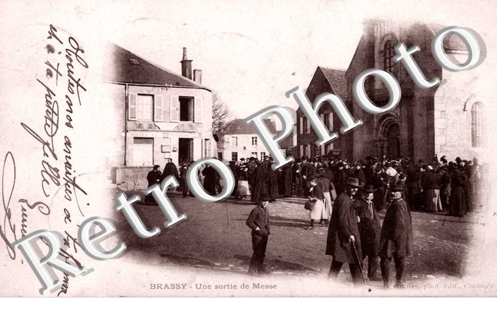 une sortie de messe