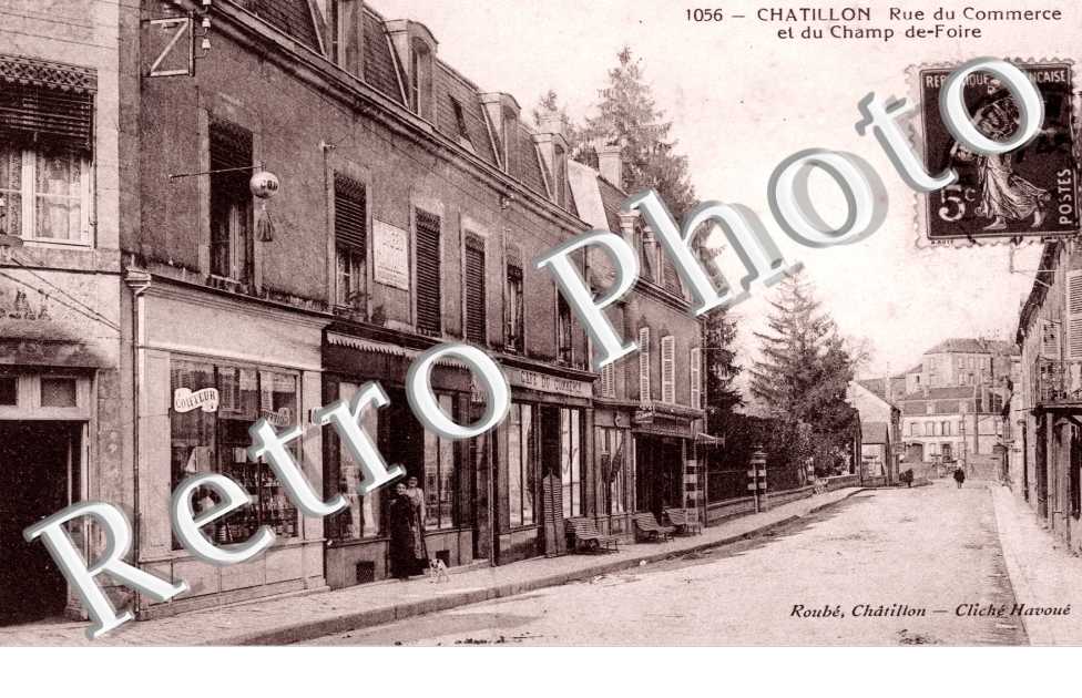 rue du commerce et du champ de foire