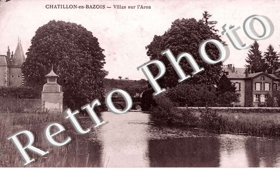 villas sur l'Aron