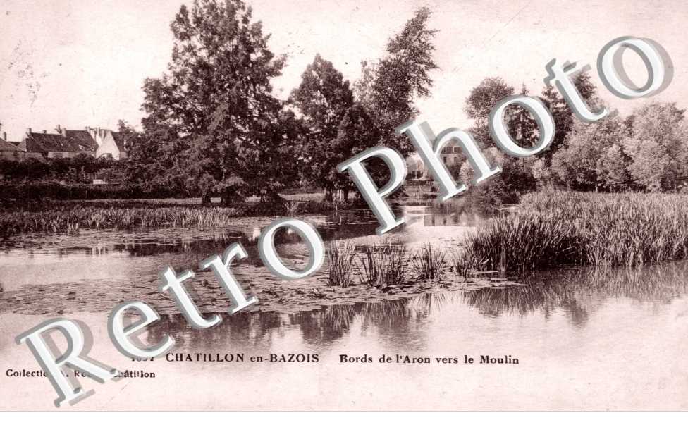 Bords de l'Aron vers le Moulin