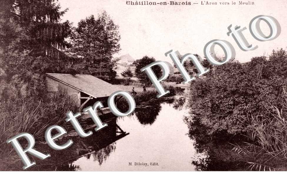 l'Aron vers le Moulin