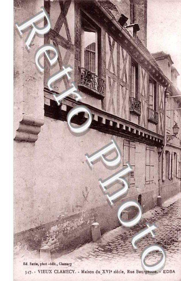 Maison du XVIeme rue Bourgeoise