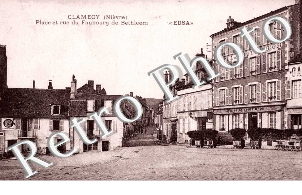 place et rue du faubourg de bethleem
