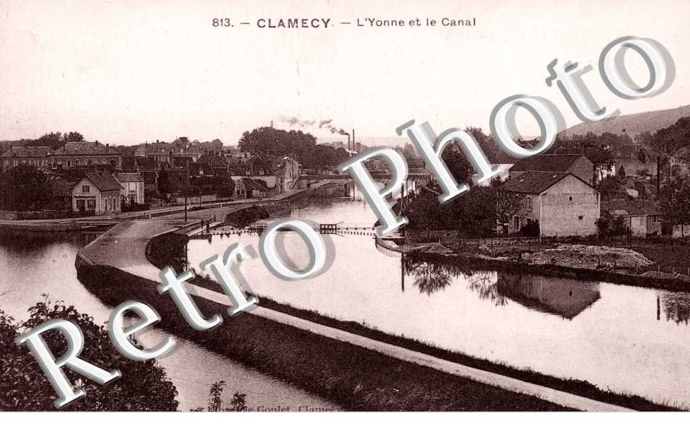 L&#039;Yonne et le Canal