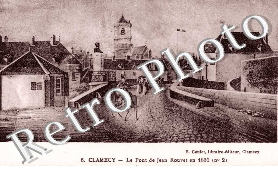 le Pont Jean Rouvet en 1830