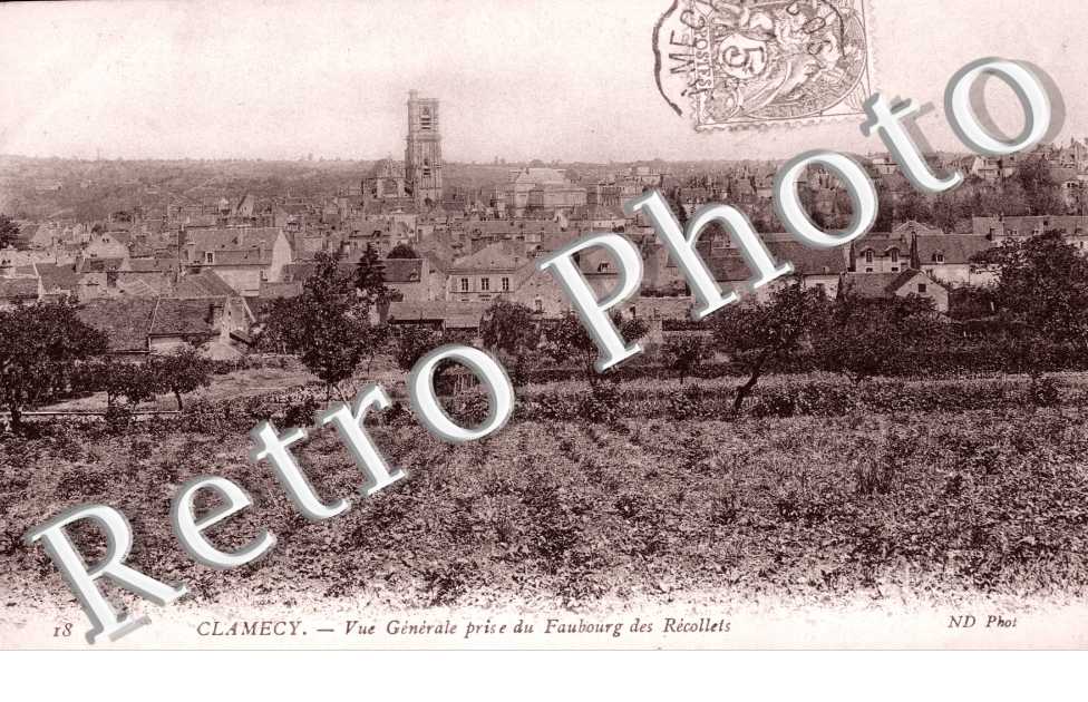 Vue generale prise du Faubourg des Recollets