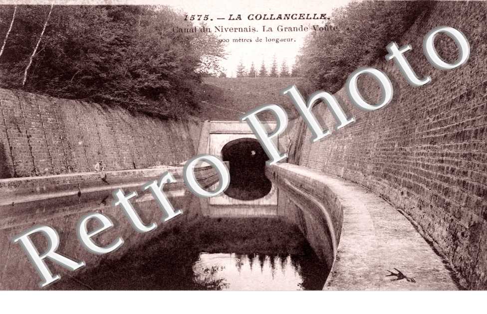 canal du Nivernais, la grande voute