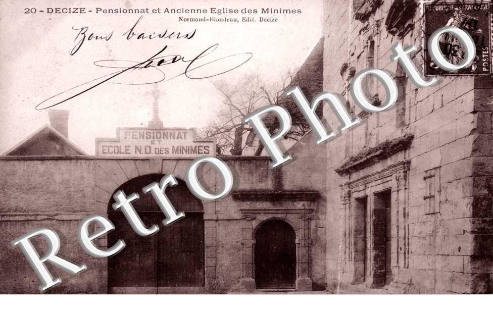 pensionnat et ancienne eglise des minimes (couleurr