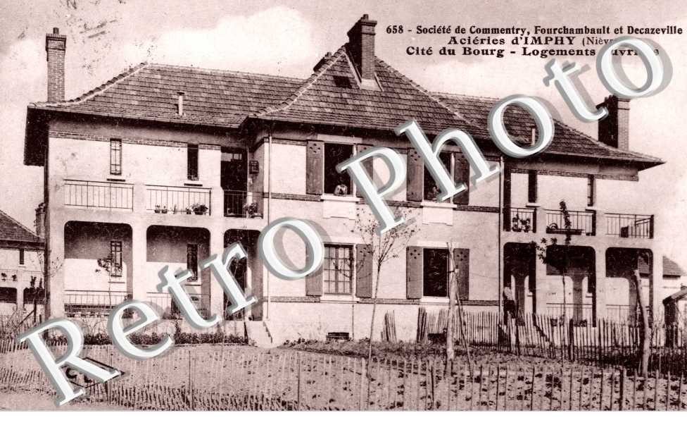 Acieries - cite du bourg - logements ouvriers