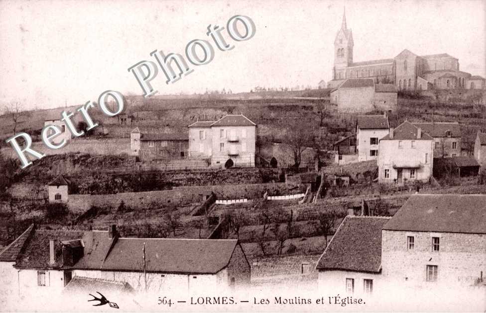 Les Moulins et l&#039;Eglise