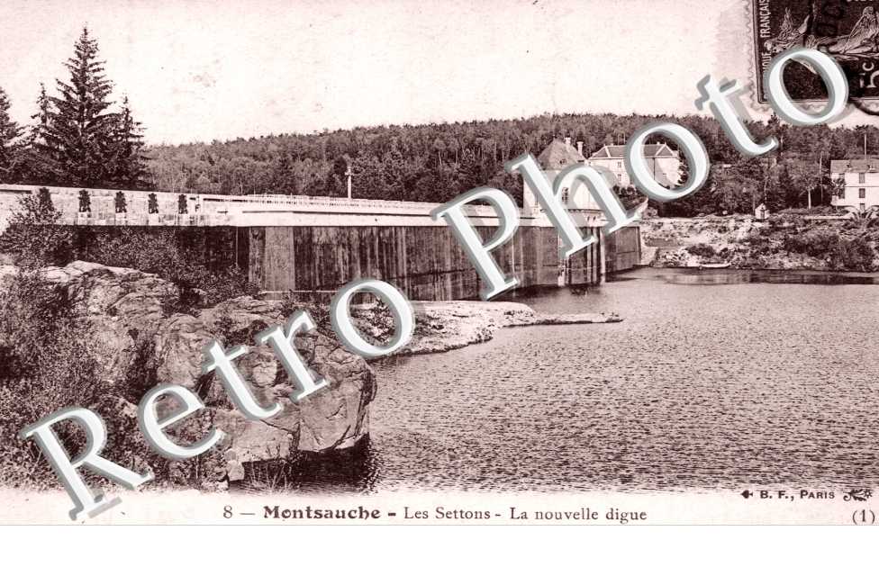Les Settons et la Digue