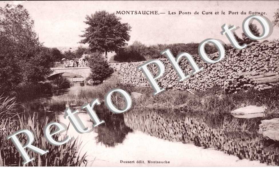 les ponts de Cure et le port du flottage
