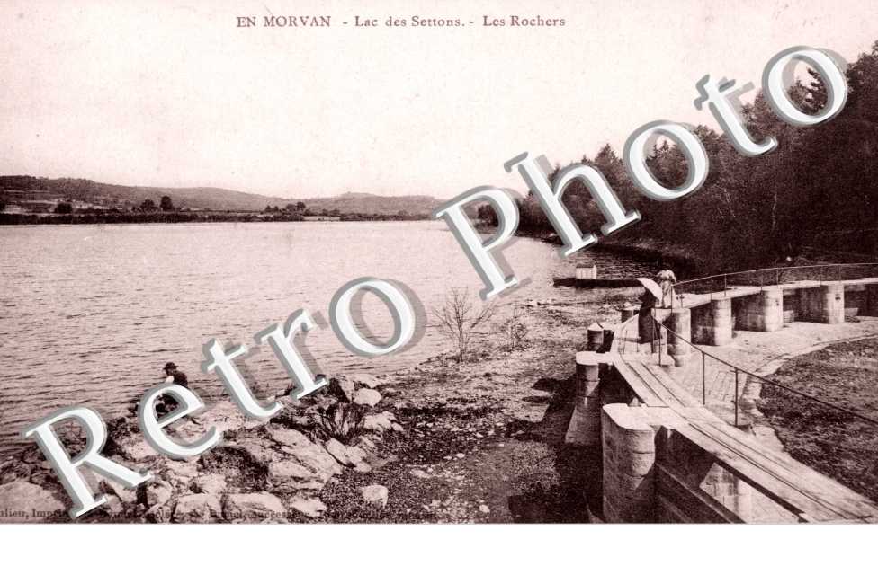 Lac des Settons, Les Rochers