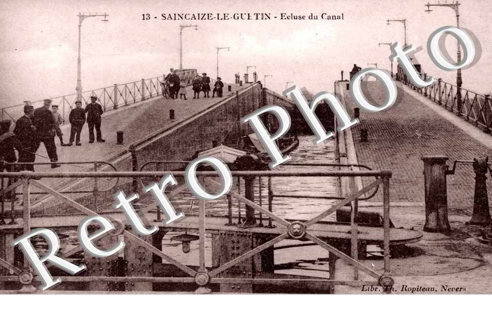 Saincaize le Guetin - Ecluse du canal