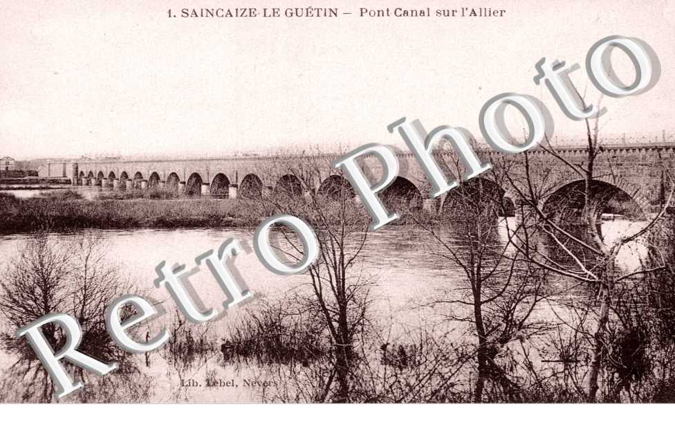 pont canal sur l'Allier