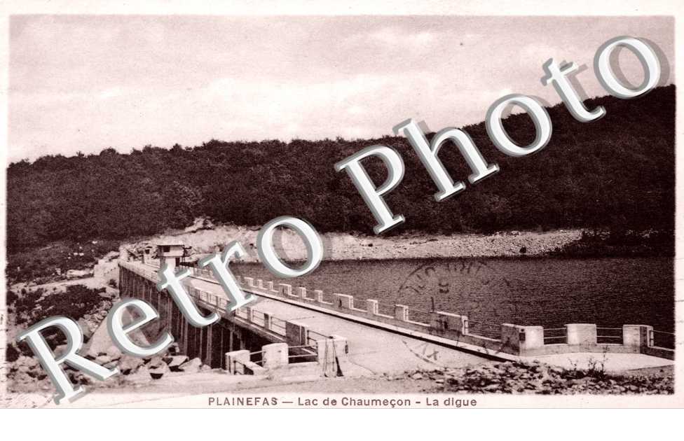 Plainefas, La Digue du Lac de Chaumecon