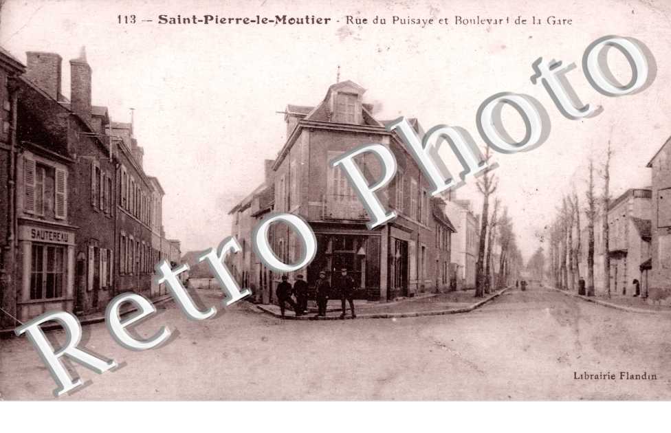 rue du puisaye et boulevard de la gare