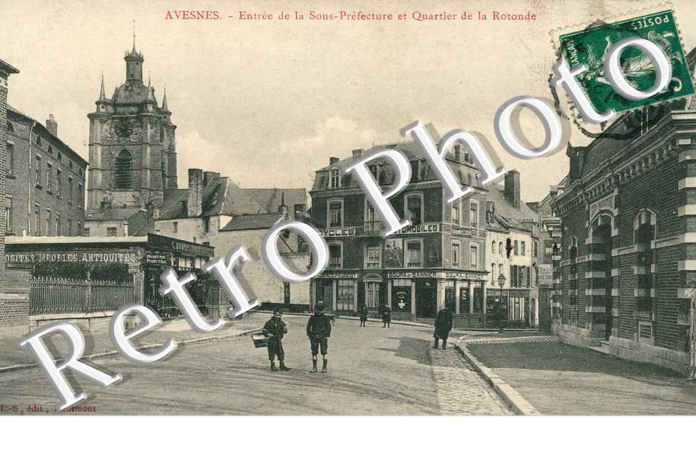 entree de la sous prefecture et quartier de la rotonde