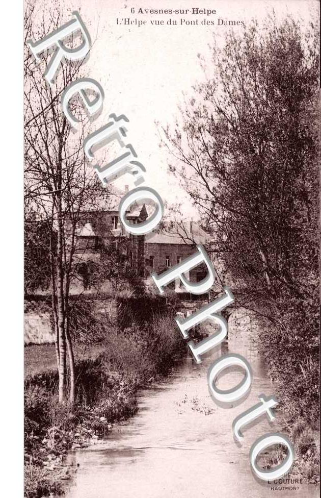 l&#039;Helpe vue du Pont des Dames