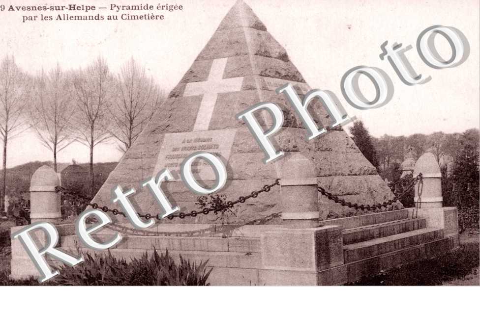 Pyramide ig par les allemands au cimetie