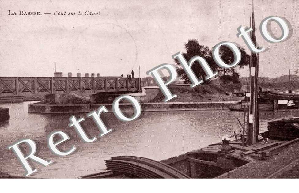 Pont sur la canal