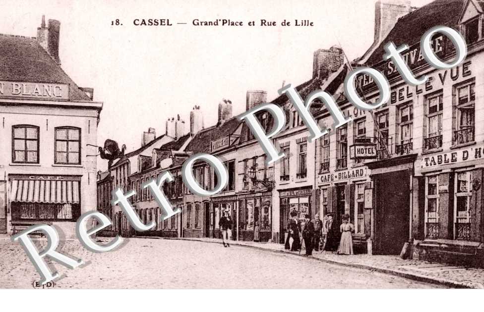 Grand&#039;Place et Rue de Lille