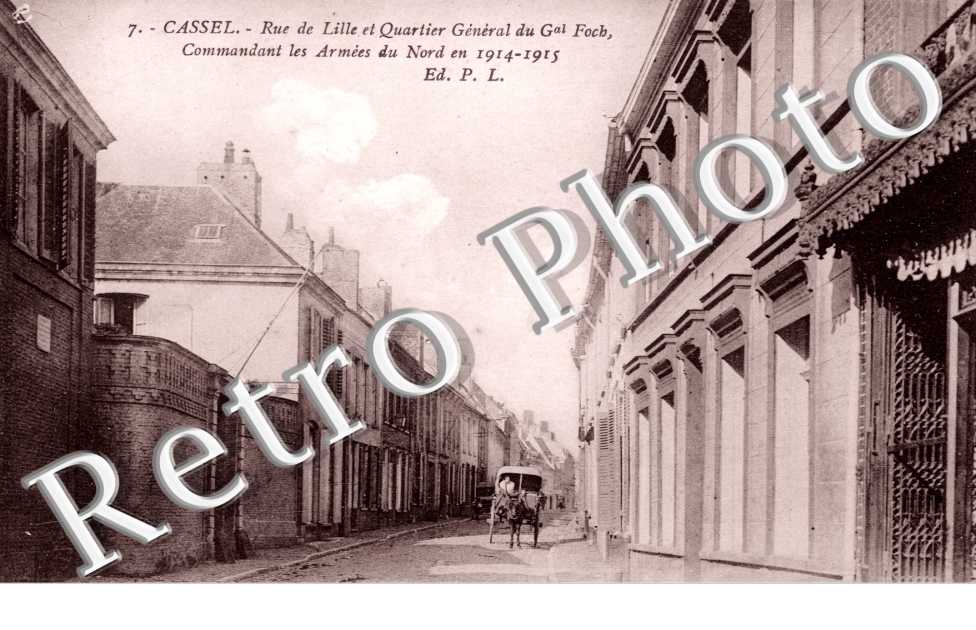 rue de Lille et quartier general du generale Foch