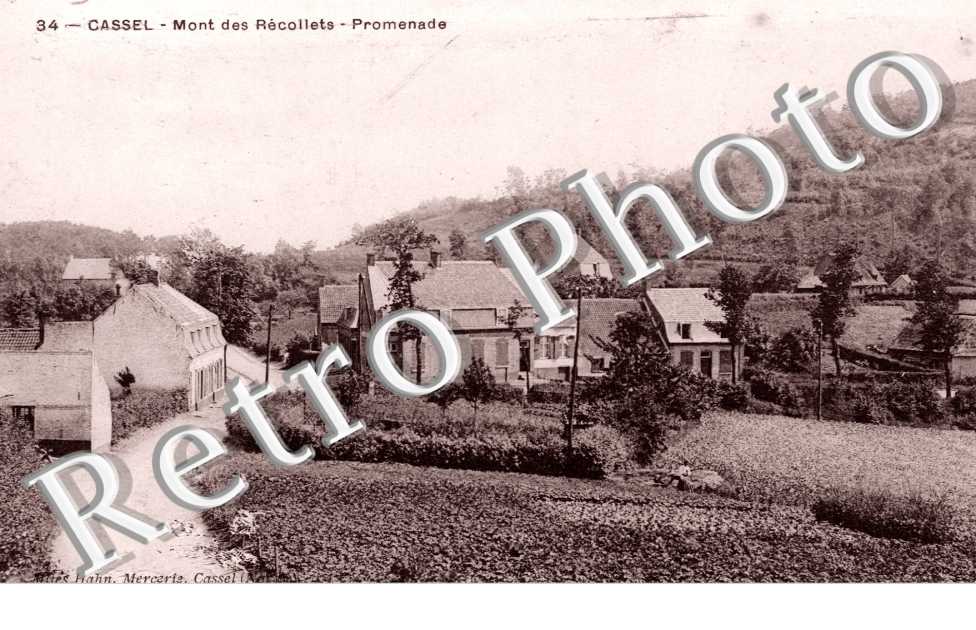 Mont des Recollets, Promenade