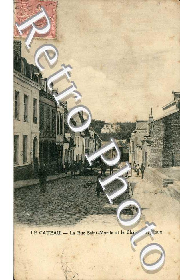 Rue Saint Martin et Chateau Seydoux