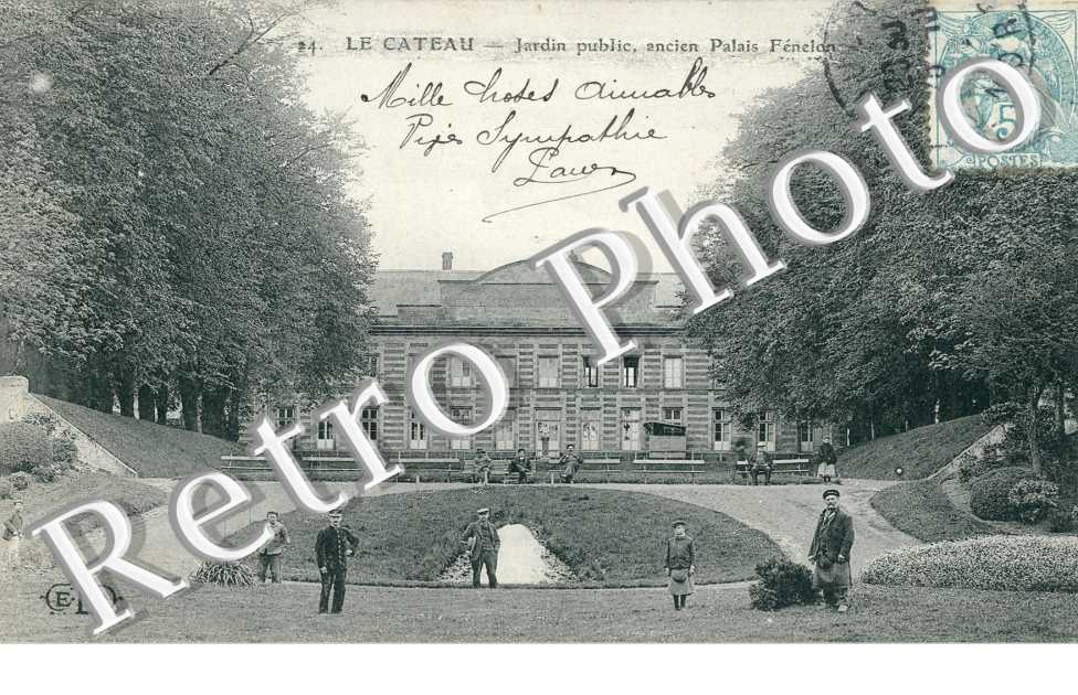 Jardin public, ancien palais Fenelan