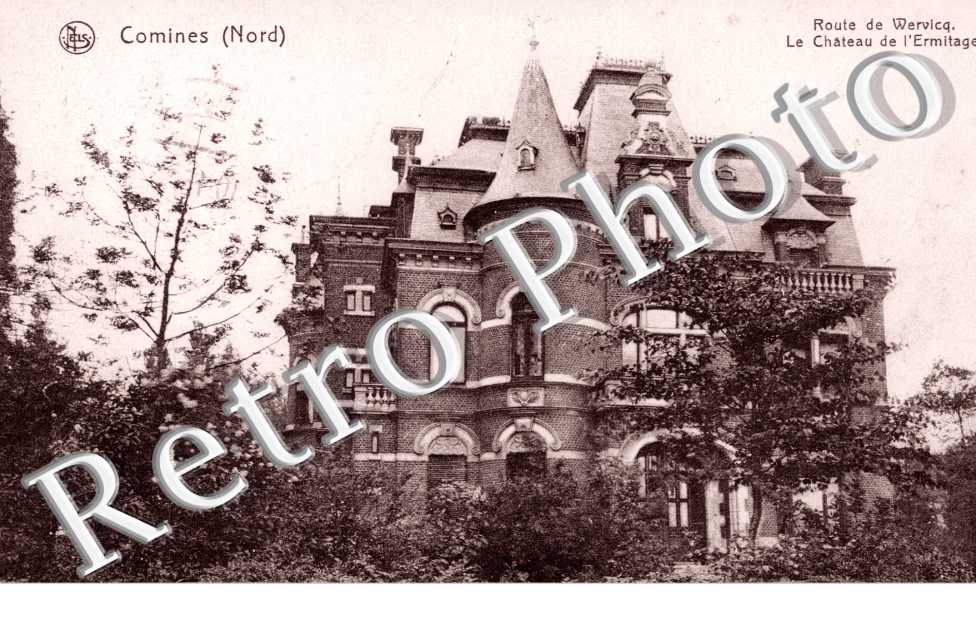 route de Wervicq, le chateau de l&#039;Ermitage