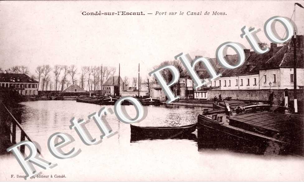 Port sur Le Canal de Mons
