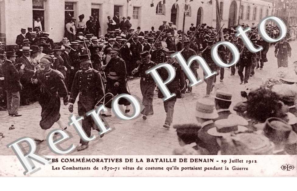 Fetes commemoratives de la bataille de Denain  - 29 juillet 1912