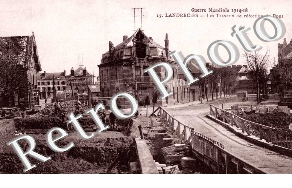 Les travaux de refection du pont