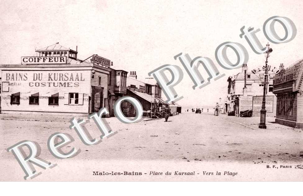 place de kursaal vers la plage