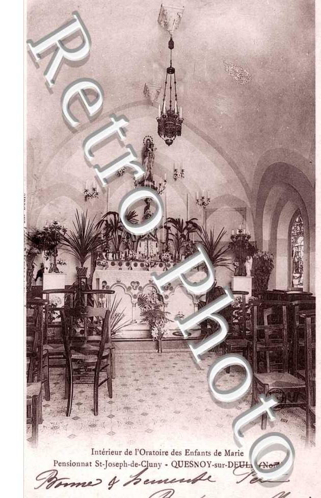 pensionnat Saint Joseph de Cluny Interieur de l&#039;Oratoire des Enfants de Marie