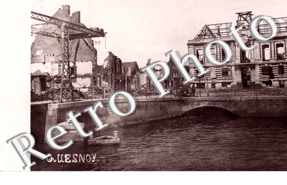 en ruines en 1917