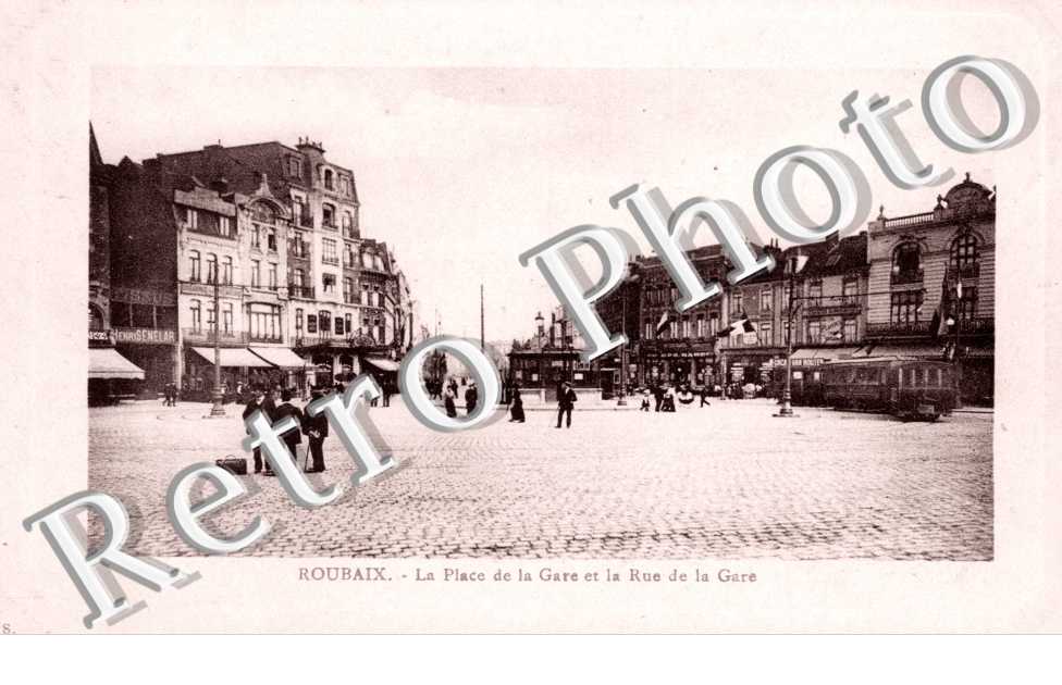 La Place de la Gare et Rue de la Gare