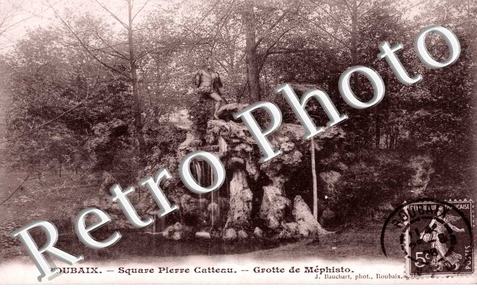 Square Pierre Catteau, Grotte de Mephisto
