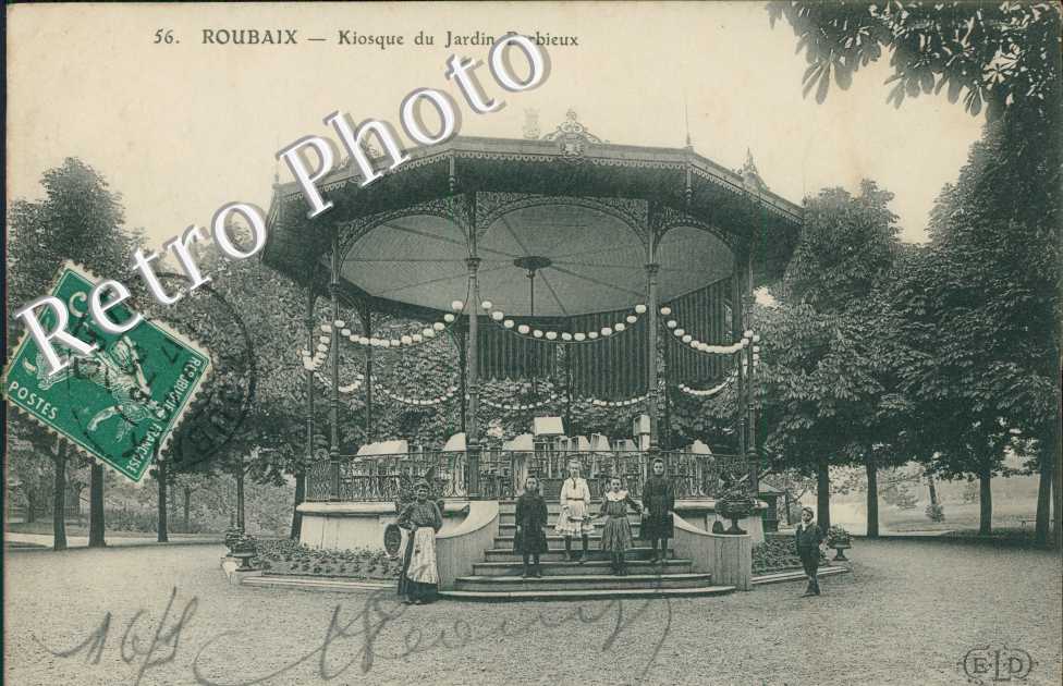 Kiosque du jardin Barbieux