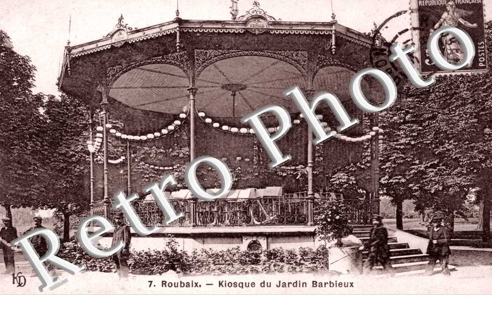 Kiosque du jardin Barbieux