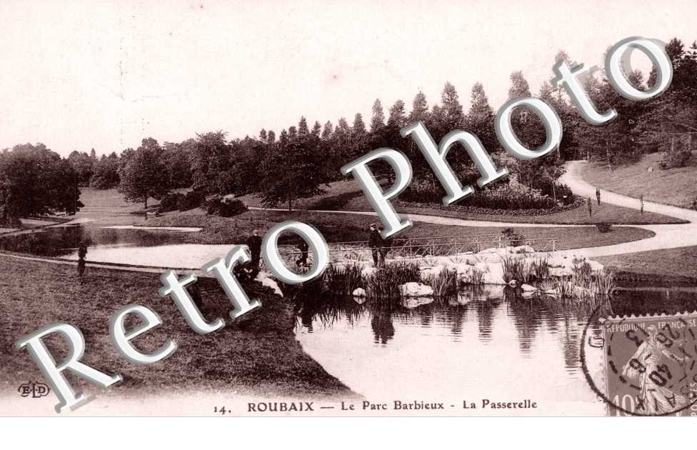 parc Barbieux - la passerelle